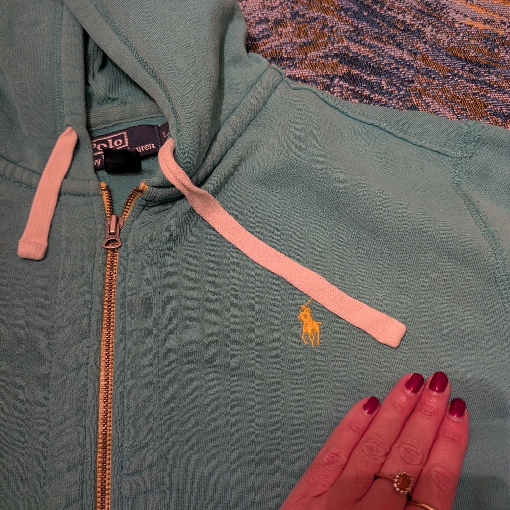 Polo Ralph Lauren Aqua Hoodie
